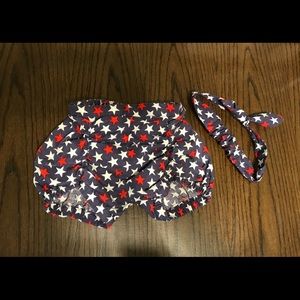 3t shorts and headband